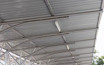 installing Little Broughton metal roofing